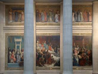 Enfance de saint Louis (Alexandre Cabanel) - Muzeo.com