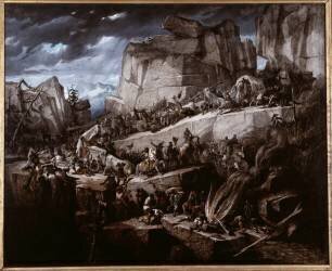 Hannibal passant les Alpes (Bénédict Masson) - Muzeo.com