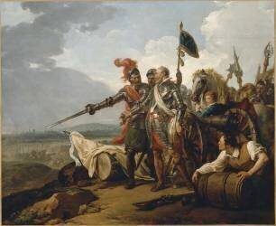 Henri IV faisant entrer des vivres dans Paris (François André Vincent) - Muzeo.com