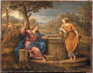 Jésus et la Samaritaine (Pierre Mignard) - Muzeo.com