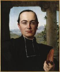 L 'Abbé Egidio Sotta (Jules Elie Delaunay) - Muzeo.com