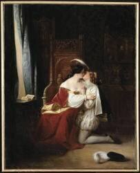 La Comtesse et le Chérubin (Charlemagne-Oscar Guet) - Muzeo.com