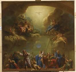 La descente du Saint-Esprit sur les apôtres (Jean Jouvenet) - Muzeo.com