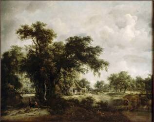 La ferme (Meindert Hobbema) - Muzeo.com