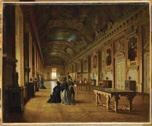 La Galerie d'Apollon au Musée de Louvre (anonyme) - Muzeo.com