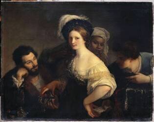 La Jeune courtisane (Xavier Sigalon) - Muzeo.com