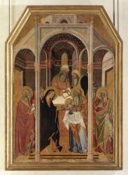 La Présentation au Temple (Bartolo di Fredi) - Muzeo.com