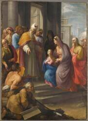 La Présentation au temple (Cavalier d'Arpin) - Muzeo.com