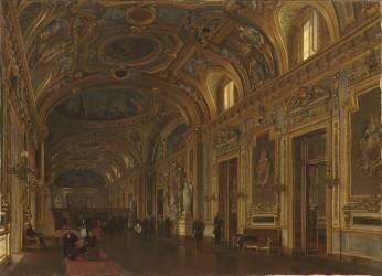 La salle des pas perdus au Sénat (Victor Navlet) - Muzeo.com
