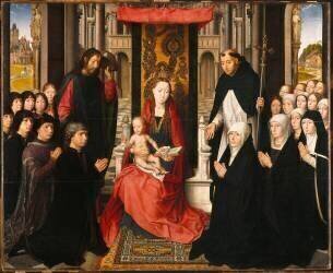 La Vierge de Jacques Floreins (Hans Memling) - Muzeo.com