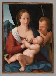 La Vierge et l'Enfant (anonyme) - Muzeo.com