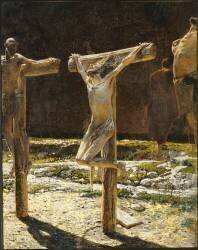 Le Calvaire (Golgotha ou Crucifixion) (Nikolaï Gay) - Muzeo.com