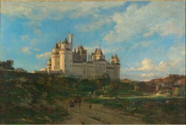 Le Château de Pierrefonds (Emmanuel Lansyer) - Muzeo.com