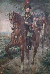 Le général d'Allemagne au pont de Lodi (Julien-Firmin Delangle) - Muzeo.com
