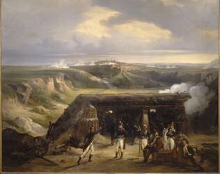 Le général Hatry au siège de Luxembourg, 12 juin 1795 (Charles-Caïus Renoux) - Muzeo.com