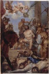 Le martyre de saint Maurice et de ses compagnons (Jan Boeckhorst) - Muzeo.com