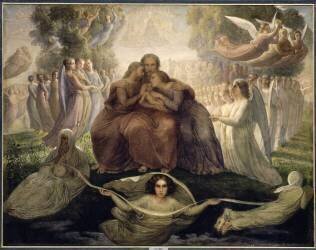 Le Poème de l'âme. Génération divine (Louis Janmot) - Muzeo.com
