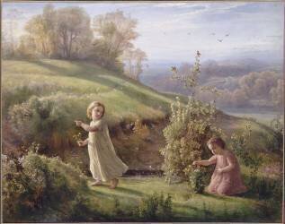 Le Poème de l'âme. Le printemps (Louis Janmot) - Muzeo.com