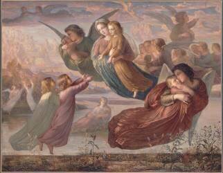 Le Poème de l'âme. Souvenir du ciel (Louis Janmot) - Muzeo.com