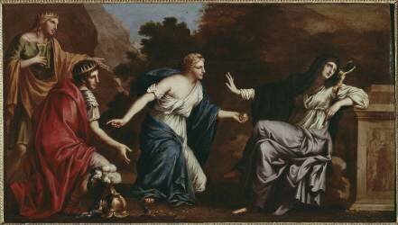 Le Renoncement de Louise de la Vallière (Jean Nocret) - Muzeo.com