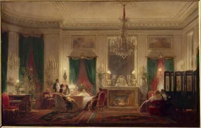 Le Salon de la princesse Mathilde, rue de Courcelles (Sébastien Charles Giraud) - Muzeo.com
