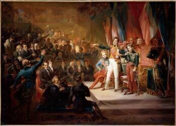 Le Serment de Louis-Philippe (Félix Auvray) - Muzeo.com
