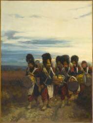 Le soir de Solférino, 1859 (Guillaume Régamey) - Muzeo.com