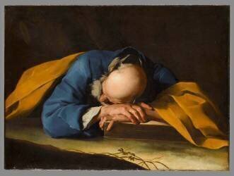 Le Sommeil de saint Pierre (?) (Giusepe Petrini) - Muzeo.com
