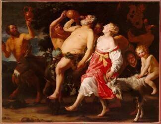 Le Triomphe de Silène (Gerrit van Honthorst) - Muzeo.com