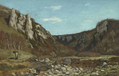 Le Val de Coléby, à Freyr, près de la Meuse, dit aussi Val du Colombier (Félicien Rops) - Muzeo.com