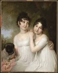 Les princesses Ielena et Alexandra Kourakine (Vladimir Lukitch Borovikovskii) - Muzeo.com