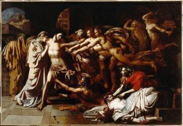 Les remords d'Oreste (Philippe Auguste Hennequin) - Muzeo.com