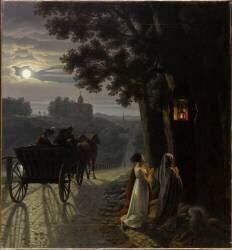 L'Imploration nocturne à la Vierge du reposoir (Jean-François Dunant) - Muzeo.com