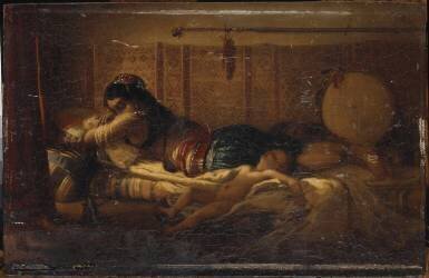 L'odalisque (Léopold de Moulignon) - Muzeo.com