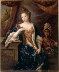 Louise-Hippolyte Grimaldi, princesse de Monaco, duchesse de Valentinois (1697-1731) (anonyme) - Muzeo.com