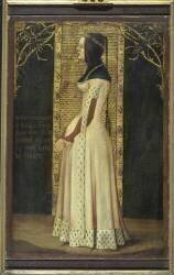 Marguerite de Brabant, épouse de Louis de Male, comte de Flandre (morte en 1368) (Arnould de Vuez) - Muzeo.com