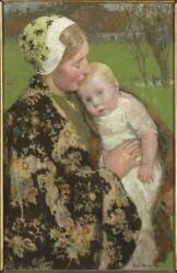 Maternité (Gari Melchers) - Muzeo.com