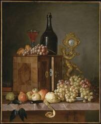 Nature morte aux raisins (Anne Vallayer-Coster) - Muzeo.com