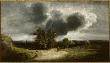 Paysage des environs de Paris (Georges Michel) - Muzeo.com
