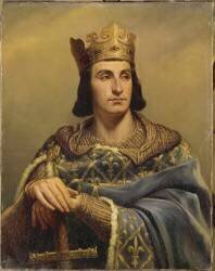Philippe II dit Philippe-Auguste, roi de France (1165-1223) (Louis-Felix Amiel) - Muzeo.com