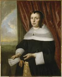 Portrait de femme (Bartholomeus van der Helst) - Muzeo.com