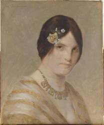 Portrait de femme dit aussi La Tentatrice (Charles Perrandeau) - Muzeo.com