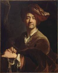 Portrait de Hyacinthe Rigaud (1659-1743) (Hyacinthe Rigaud) - Muzeo.com