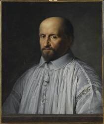 Portrait de Jean Duvergier de Hauranne, abbé de Saint-Cyran (Philippe de Champaigne) - Muzeo.com