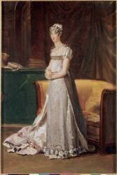 Portrait de Stéphanie de Beauharnais (1789-1860), grande-duchesse de Bade (François Gérard) - Muzeo.com