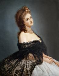 Portrait de Virginia Oldoini (Ecole italienne) - Muzeo.com