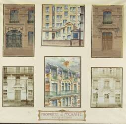 Propriété de M. Châtel (207 rue de Crimée, Paris) (Léon Cuzol) - Muzeo.com
