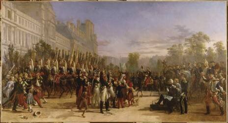 Retour de Napoléon III aprés la Campagne d'Italie (Georges Achille de Magrath) - Muzeo.com
