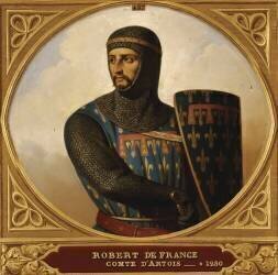 Robert de France (frère de saint Louis), comte d'Artois (1216-1250) - Croisé en 1250 (Henri Decaisne) - Muzeo.com