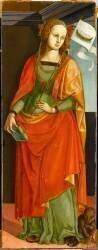 Sainte Ursule (Bernardino Lanzani) - Muzeo.com